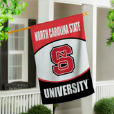 North Carolina State University Suede Flag, House - Collegiate Home