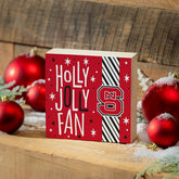North Carolina State University Block, Holiday, 6x6 - Collegiate Home