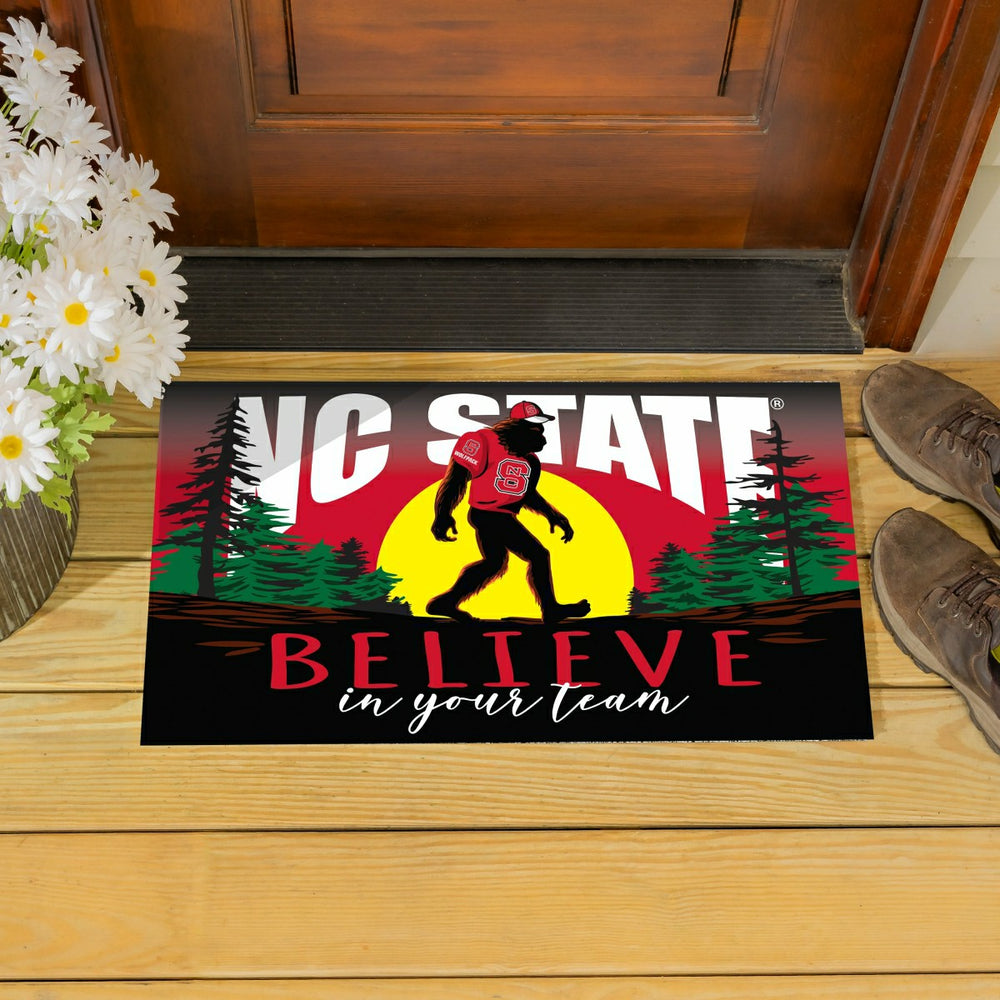 North Carolina State University Bigfoot PVC Mat, 28"x16" - Collegiate