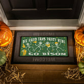 North Dakota State University Flocked Coir Halloween Sassafras Switch - Collegiate