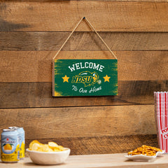 North Dakota State University Wood Wall Sign, 6x11 - Collegiate Home