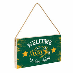 North Dakota State University Wood Wall Sign, 6x11 - Collegiate Home
