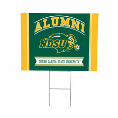 North Dakota State University Coroplast Yard Sign Alumni - Collegiate Home