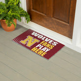 Northern State University Fan Mat, 28"x16" - Collegiate