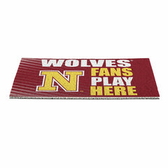 Northern State University Fan Mat, 28"x16" - Collegiate