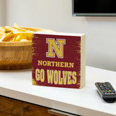 Northern State University Plock, Down Home Fans, 6x6 - Collegiate Home