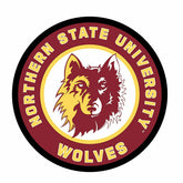 LED Wall Decor, Edgelite, Large Round, College, Northern State Univers - Collegiate Home
