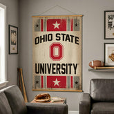 Ohio State University, Canvas Wall Tapestry, Large, 54x36 - Collegiate Home