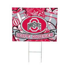 Ohio State University Yard Sign, Holiday - Collegiate Home