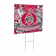 Ohio State University Yard Sign, Holiday - Collegiate Home