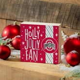 Ohio State University Block, Holiday, 6x6 - Collegiate Home