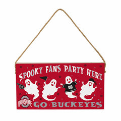 Ohio State University Halloween Wood Wall Sign, 6x11 - Collegiate Home