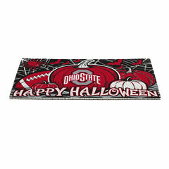 Ohio State University Halloween PVC Mat, 28"x16" - Collegiate