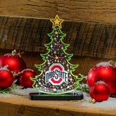 Ohio State University College Holiday Tree Desklite LED Decor - Collegiate Home