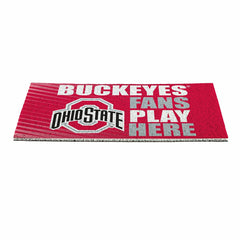 Ohio State University Fan Mat, 28"x16" - Collegiate