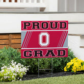 Ohio State University Coroplast Yard Sign Graduate - Collegiate Home