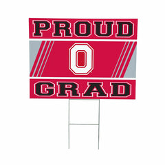 Ohio State University Coroplast Yard Sign Graduate - Collegiate Home