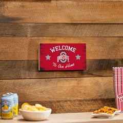 Ohio State University Wood Wall Sign, 6x11 - Collegiate Home
