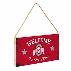 Ohio State University Wood Wall Sign, 6x11 - Collegiate Home