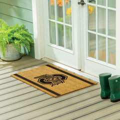 Ohio State University Large One Color Coir Mat, 36"x24" - Collegiate