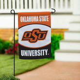 Oklahoma State University Suede Garden Flag - Collegiate Home