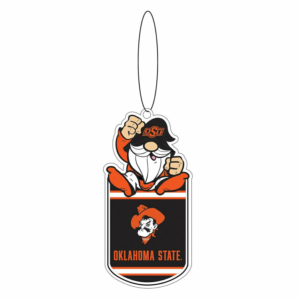 Oklahoma State University Gift Tag Ornament, Gnome Fan - Collegiate Home