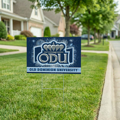 Old Dominion University Yard Sign, Patriotic - Collegiate Home
