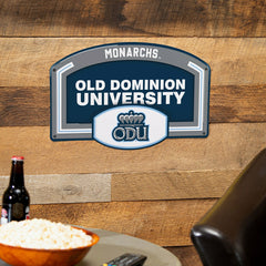 Old Dominion University USA Embossed Steel Wall Sign, 11" x 17" - Collegiate Home
