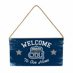 Old Dominion University Wood Wall Sign, 6x11 - Collegiate Home