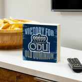 Old Dominion University Plock, Down Home Fans, 6x6 - Collegiate Home