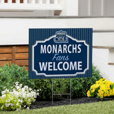 Old Dominion University Coroplast Yard Sign, "Fans Welcome" - Collegiate Home