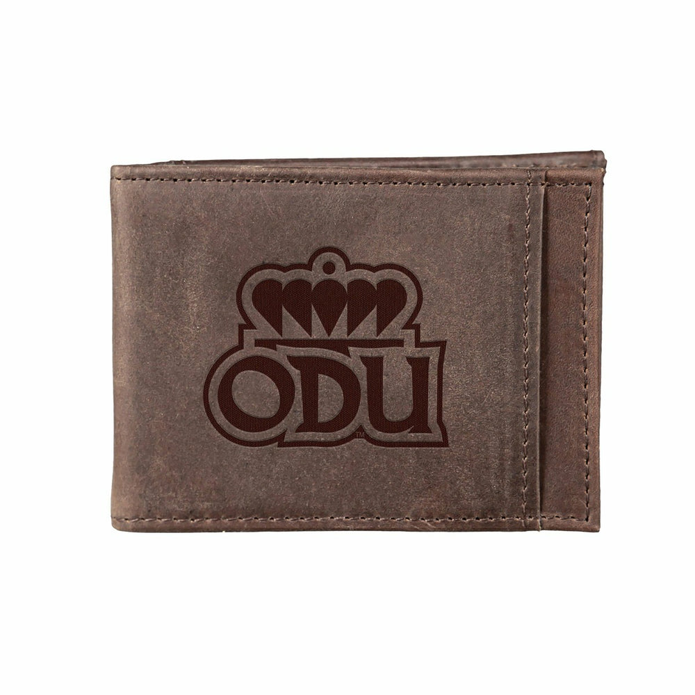 Front Pocket Wallet w/ RFID Blocking, Old Dominion University (ODU), B - Collegiate Home