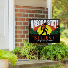 Oregon State University Yard Sign, Bigfoot - Collegiate Home