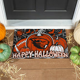 Oregon State University Halloween PVC Mat, 28"x16" - Collegiate