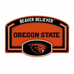 Oregon State University USA Embossed Steel Wall Sign, 11" x 17" - Collegiate Home