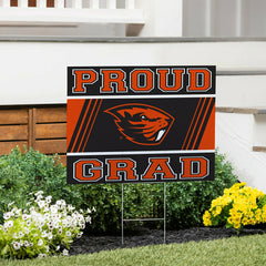 Oregon State University Coroplast Yard Sign Graduate - Collegiate Home