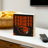 Oregon State University Plock, Down Home Fans, 6x6 - Collegiate Home