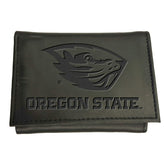 Oregon State University, Tri-Fold Wallet, Black - Collegiate Home