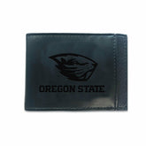 Front Pocket Wallet w/ RFID Blocking, OREGON STATE UNIVERSITY, Black - Collegiate Home