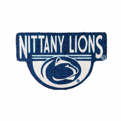 NCAA Team Shaped Coir Door Mat, Penn State Nittany Lions - Collegiate