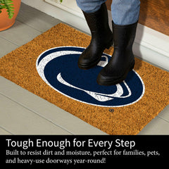 Coir Mat, 16"x28", Penn State - Collegiate