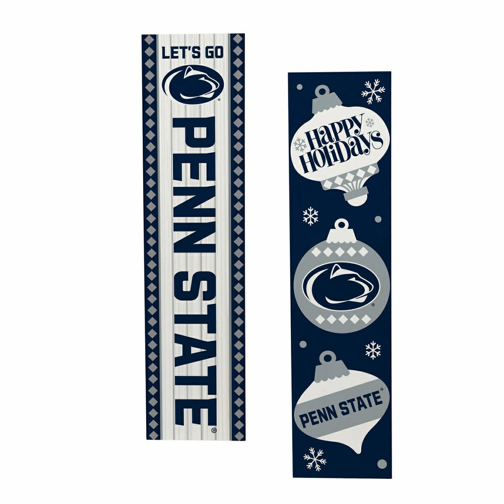 47" Double Sided Leaner, Penn State, Christmas - Collegiate Home