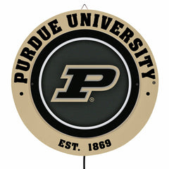 Purdue University, Metal Lite, Round - Collegiate