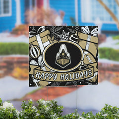 Purdue University Yard Sign, Holiday - Collegiate Home