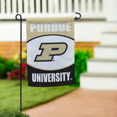 Purdue University Suede Garden Flag - Collegiate Home