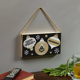 Purdue University Holiday Wood Wall Sign, 6x11 - Collegiate Home