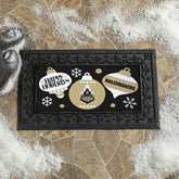 Purdue University Holiday Flocked Coir Sassafras Switch Mat, 22"x10" - Collegiate