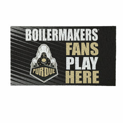 Purdue University Fan Mat, 28"x16" - Collegiate