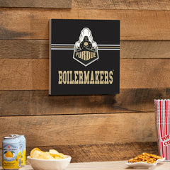 Purdue University Wood Wall Sign, 12x12 - Collegiate Home