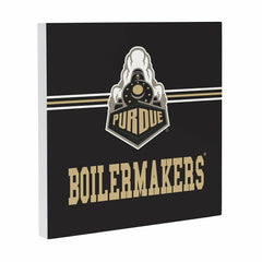 Purdue University Wood Wall Sign, 12x12 - Collegiate Home